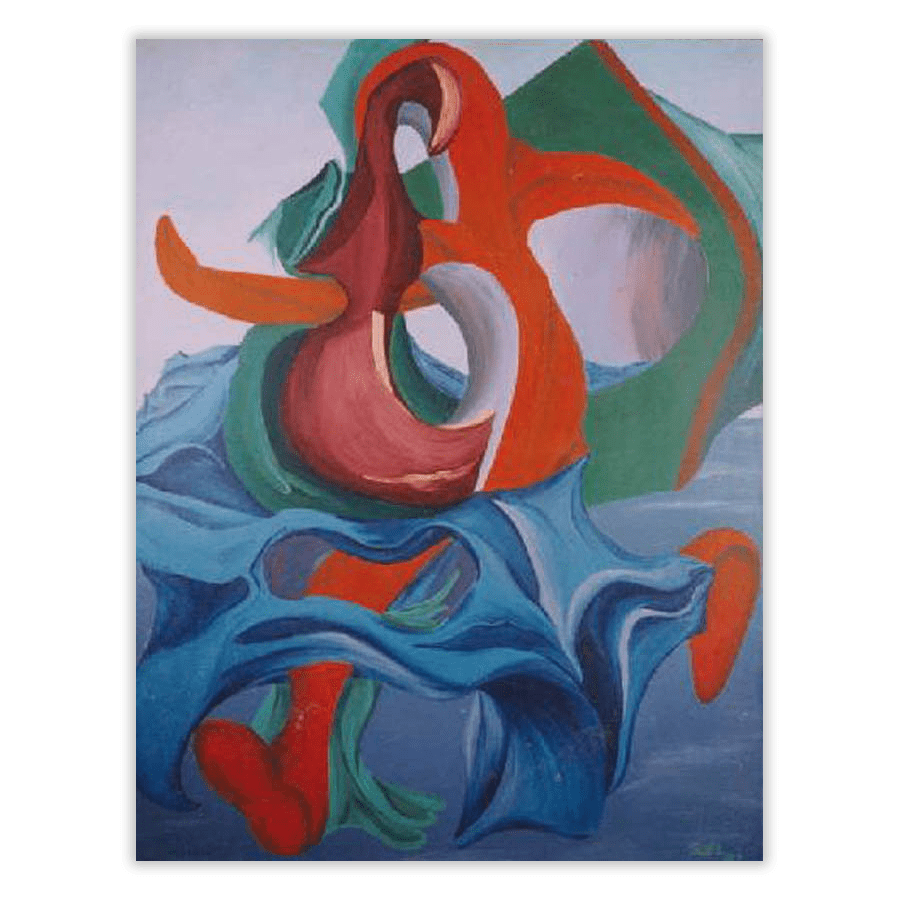 067 portfolio view of the original abstract painting
